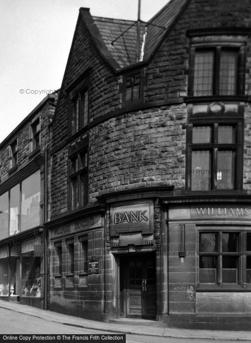 Photo of Ramsbottom, Williams Deacon's Bank, Bridge Street c.1950