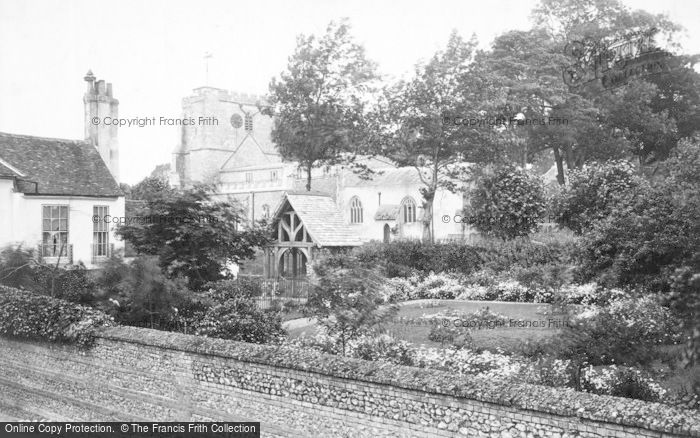 Photo of Ramsbury, Church And Lychgate 1910