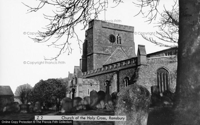 Photo of Ramsbury, Church Of The Holy Cross c.1950