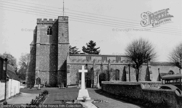 Photo of Ramsbury, Church Of The Holy Cross c.1955