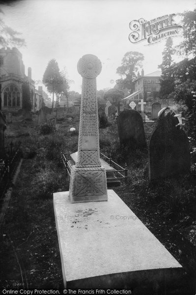 Photo of Ramsbury, Churchyard, Waldron Cross 1910