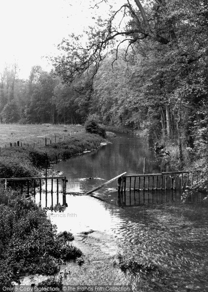 Photo of Ramsbury, Manor Stream c.1955