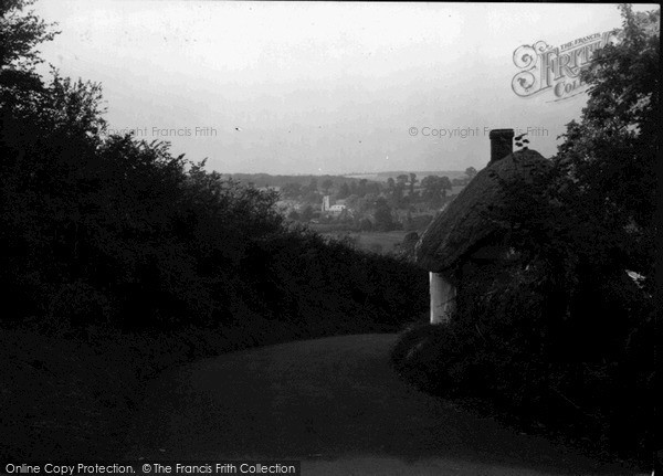 Photo of Ramsbury, View From Elmdown Hill c.1955