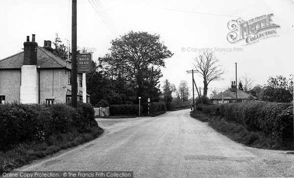 Photo of Ramsden Heath, The Nags Head c.1955