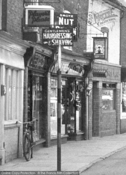 Photo of Ramsey, A Barber's Sign, The Great Whyte c.1955