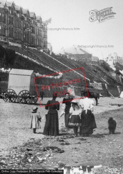 Photo of Ramsey, A Family Walk On The Beach 1893