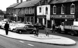 Bike Stand And Shops, Great Whyte c.1965, Ramsey