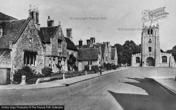 Photo of Ramsey, Church From High Street c.1950