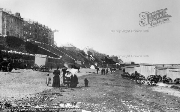 Photo of Ramsey, The Beach 1893
