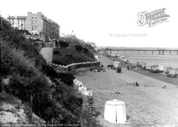 Photo of Ramsey, The Beach 1893