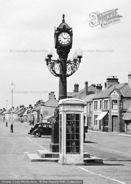Photo of Ramsey, The Great Whyte, Fellowes Memorial Clock c.1955