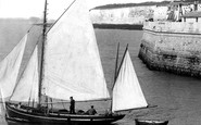 Ramsgate, a Sailing Boat 1901