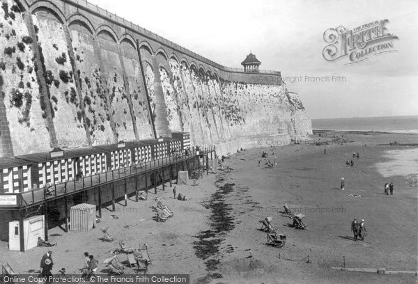 Photo of Ramsgate, Beach And East Cliff c.1920