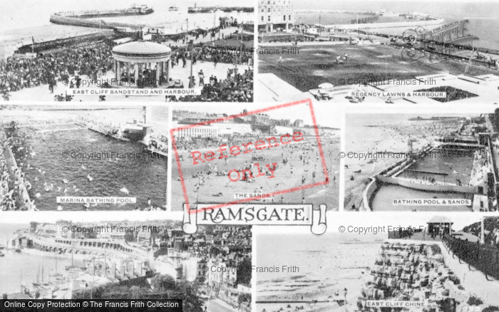 Photo of Ramsgate, Composite c.1950