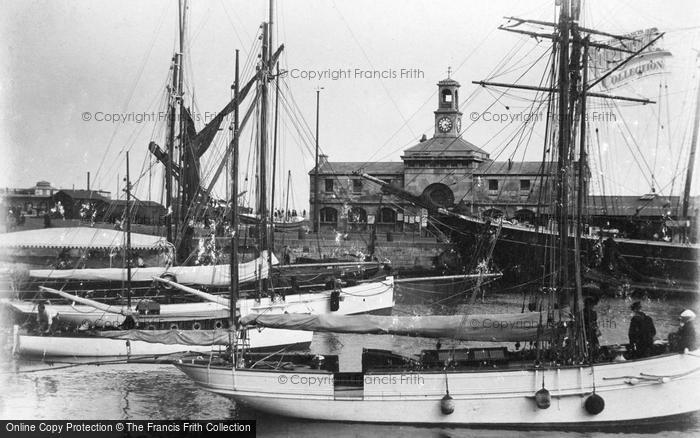 Photo of Ramsgate, Harbour And Clock House c.1912