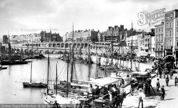 Photo of Ramsgate, Parade And New Road 1901