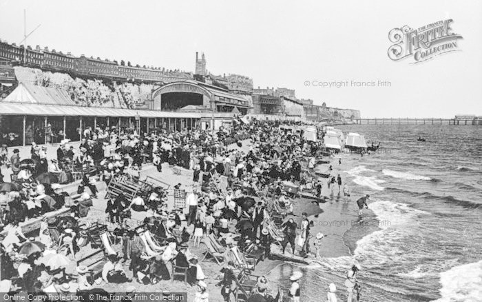 Photo of Ramsgate, Sands And Station c.1899