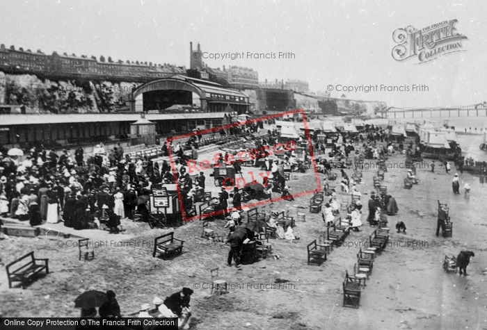 Photo of Ramsgate, The Beach 1890