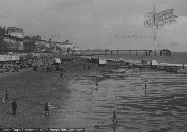 Photo of Ramsgate, The Beach c.1920