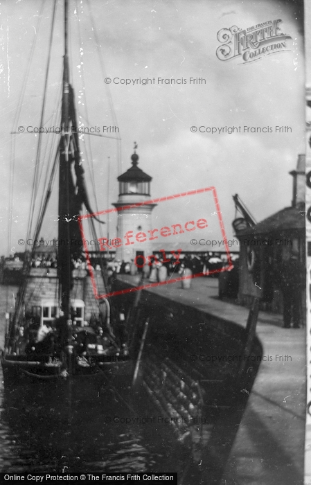 Photo of Ramsgate, The Harbour And Lighthouse 1907