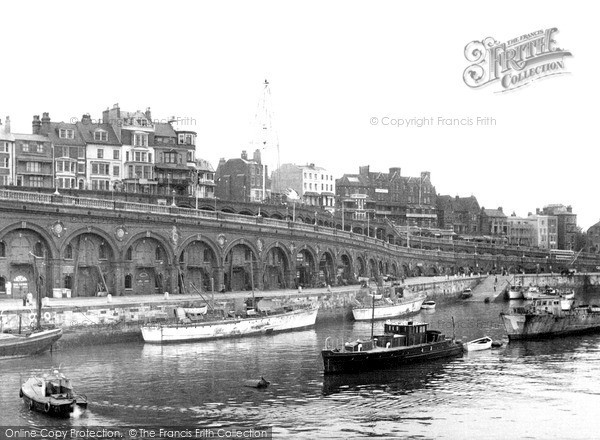 Photo of Ramsgate, The Inner Harbour c.1955