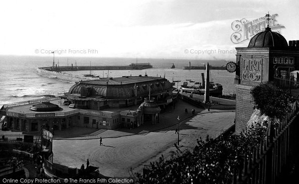 Photo of Ramsgate, The Pavilion And Harbour c.1920
