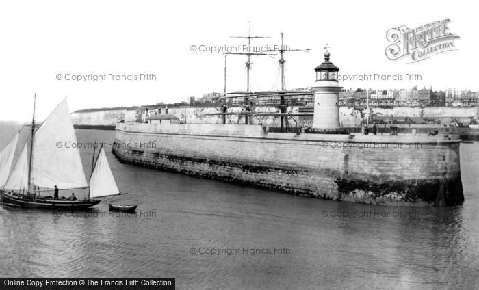 Photo of Ramsgate, The Pier Lighthouse 1901