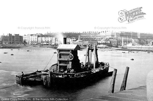 Photo of Ramsgate, Tug And The Seafront c.1880