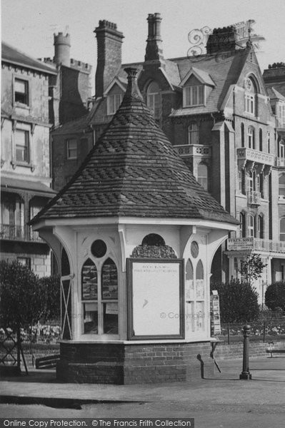 Photo of Ramsgate, Victoria Gardens Kiosk c.1920