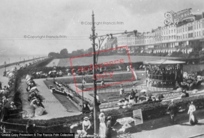 Photo of Ramsgate, West Cliff Gardens 1901