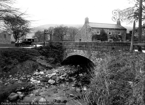 Photo of Ramsgill, Bridge And Café c.1932