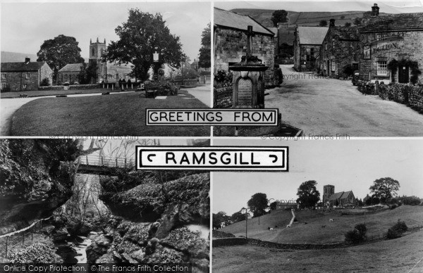 Photo of Ramsgill, Composite c.1950
