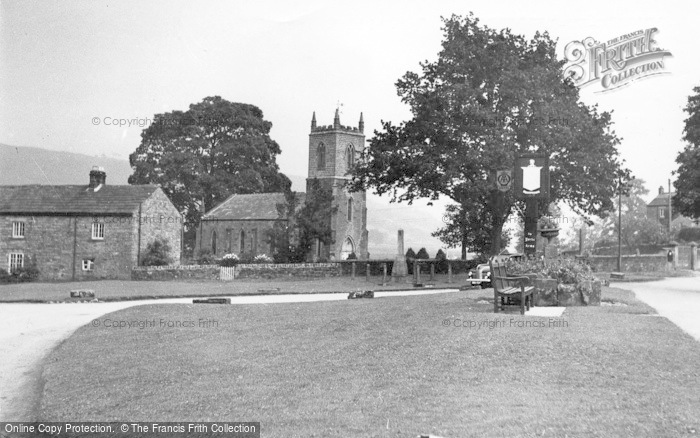 Photo of Ramsgill, St Mary's Church And Green 1950