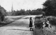Children In Ranmore Lane 1906, Ranmore Common