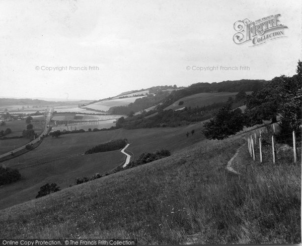 Photo of Ranmore Common, Picket's Hole From The Common West 1909