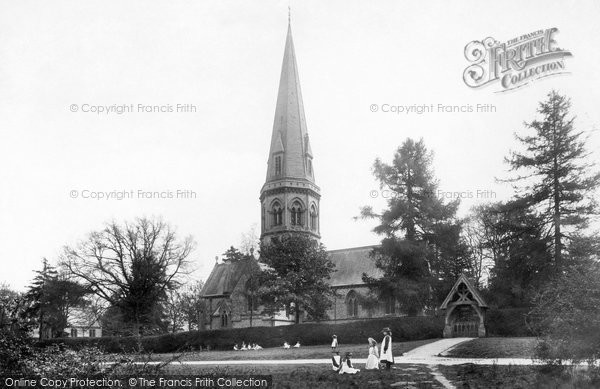 Photo of Ranmore Common, St Barnabas Church 1906