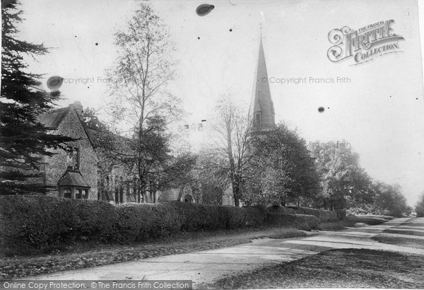Photo of Ranmore Common, St Barnabas Church And School 1906