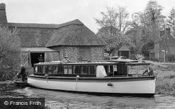 A River Boat At The Staithe c.1931, Ranworth