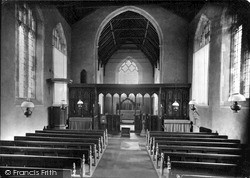 St Helen's Church Interior c.1933, Ranworth