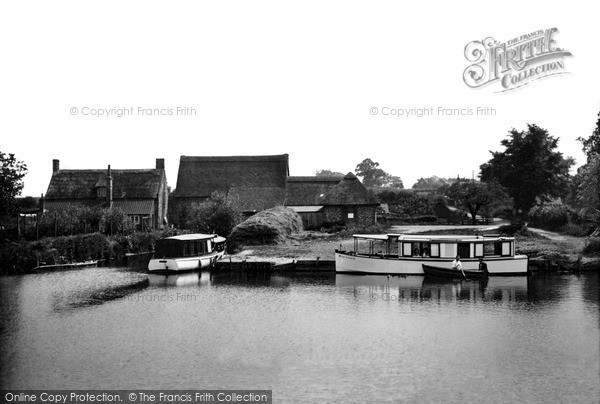 Photo of Ranworth, Staithe From The Broad c.1930