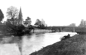 Rattray, From Blairgowrie c.1900, Old Rattray