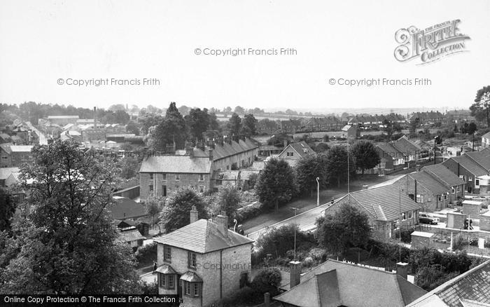 Photo of Raunds, General View c.1955