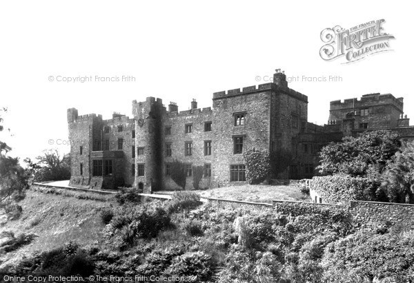 Photo of Ravenglass, East Front, Muncaster Castle c.1955