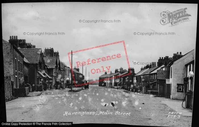 Photo of Ravenglass, Main Street c.1955