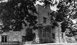 South Front, Muncaster Castle c.1955, Ravenglass