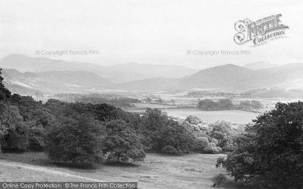 Photo of Ravenglass, The Esk Valley From The Terrace c.1955