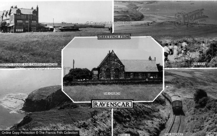 Photo of Ravenscar, Composite c.1960