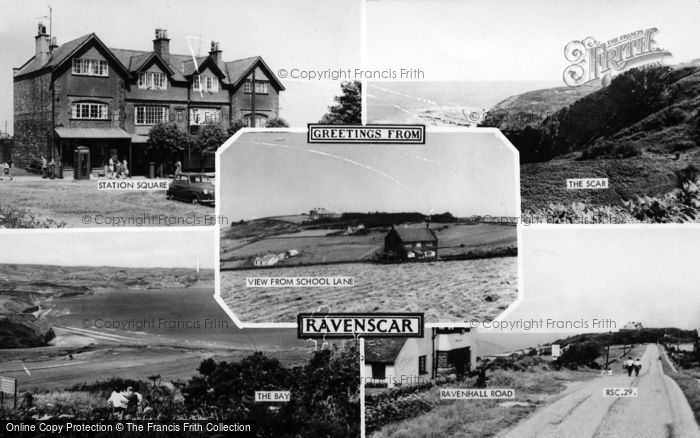 Photo of Ravenscar, Composite c.1960