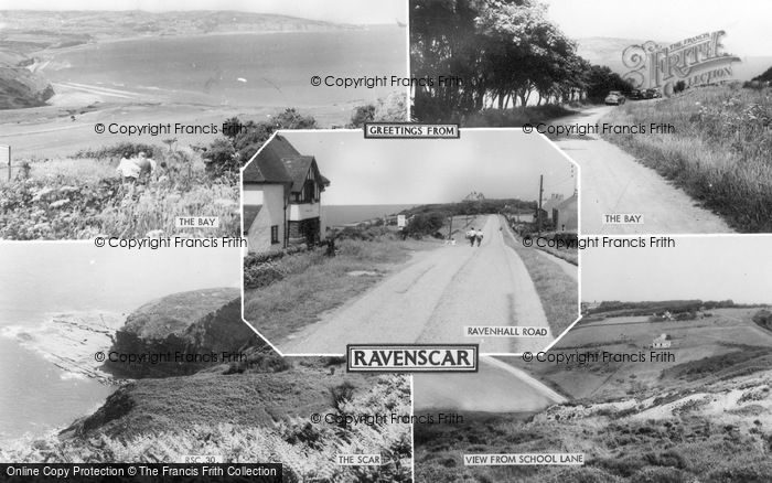 Photo of Ravenscar, Composite c.1960