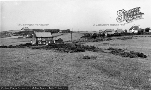 Photo of Ravenscar, General View From School Lane c.1960